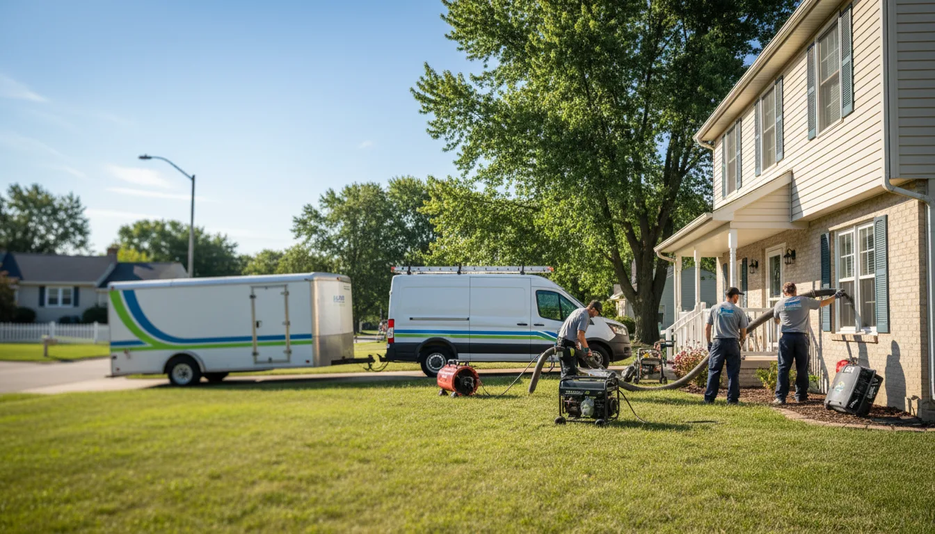 Flooded Basement Restoration And Cleanup With Repair in Scott City, KS near me